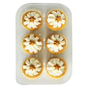 Vanilla Cupcakes Per Box: 6